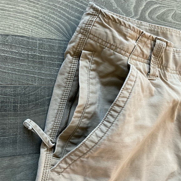 36x26 LL Bean Allagash Cargo Pants Men's Khaki Tan Natural Fit 262570 - Picture 5 of 12